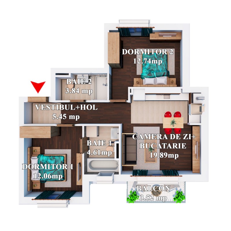 3 Camere Tip 4 3 Camere Tip 4