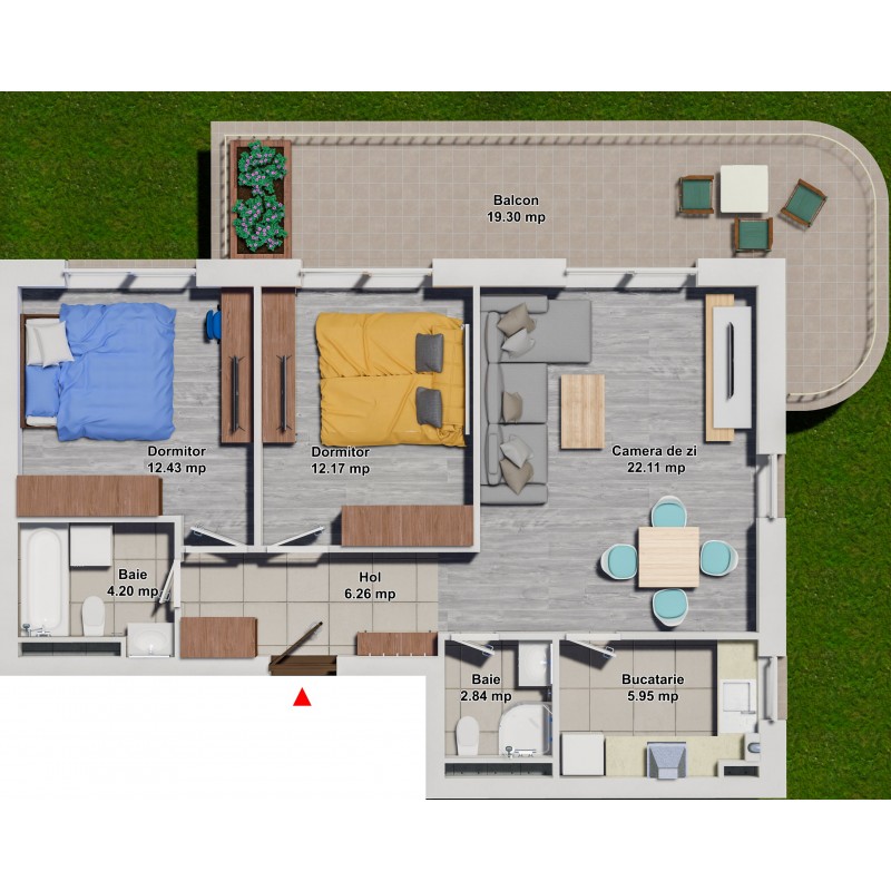 3 Camere Tip 1 3 Camere Tip 1